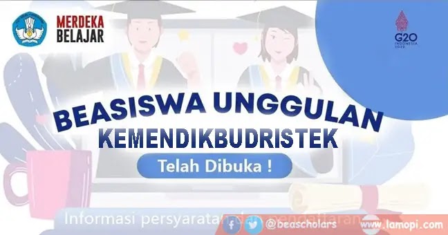 Pendaftaran Beasiswa Unggulan 2023 Kemendikbudristek Telah dibuka